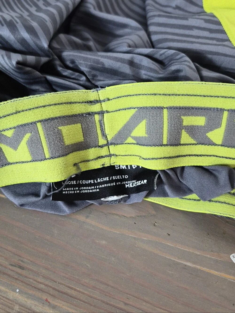Under Armour Men's Raid Printed Shorts Heatgear Loose Fit Size Small